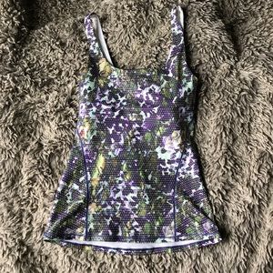 patterned lulu lemon tank top